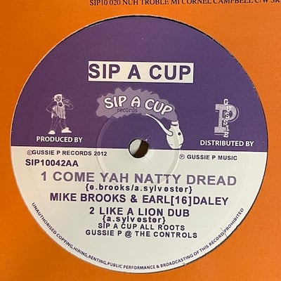Robbie Valentine, Earl Daley, Mike Brooks - Jah Works  /  Come Yah Natty Dread picture 3