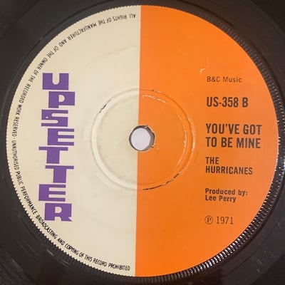 Dave Barker, The Upsetters, The Hurricanes - Shocks '71 / You've Got To Be Mine picture 2