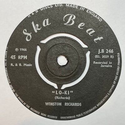 The Carib Beats - Bells Of St. Mary's (Ska) / 'Lo-Ki' picture 2