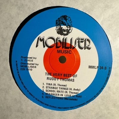 Ruddy Thomas - The Very Best Of Ruddy Thomas picture 2