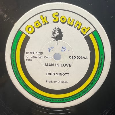 Johnny Osbourne, Echo Minott - Yo Yo / Man In Love picture 2