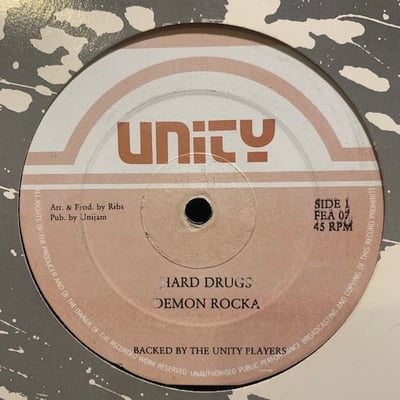 Deman Rockers - Ugly Gal / Hard Drugs picture 2