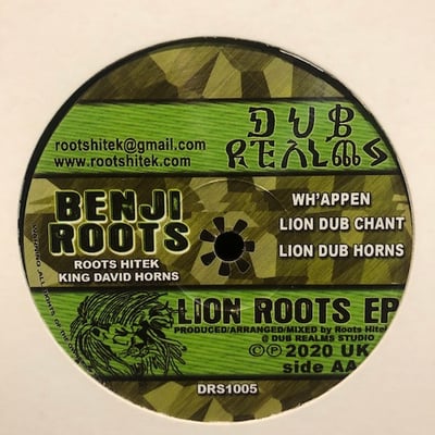 Roots Hitek - Lion Roots EP picture 2