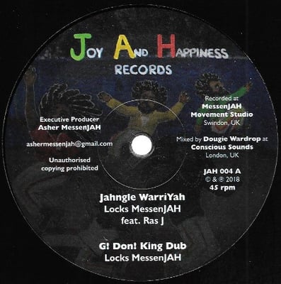Locks MessenJAH, Ras J, Locks MessenJAH, Frank Abrams - Justice And Hope / Jahngle WarriYahpicture