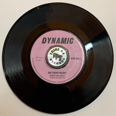 Hubcap & Wheels, The Viceroys - One Pound Weight / Come Dance picture 2