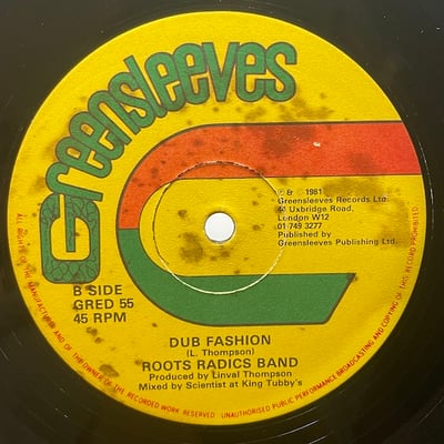 Sammy Dread, Saddle Dread, The Roots Radics - Follow Fashion / Dub Fashion picture 2