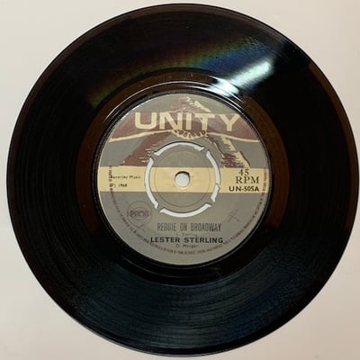 Lester Sterling, The Clique - Reggie On Broadway / Love Can Be Wonderful picture 3