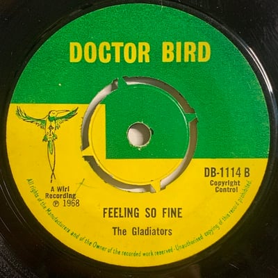 The Gladiators - The Train Is Coming Back / Feeling So Fine picture 2