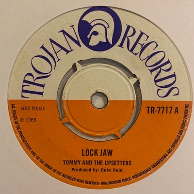 Tommy McCook, The Upsetters - Lock Jaw / My Desirepicture