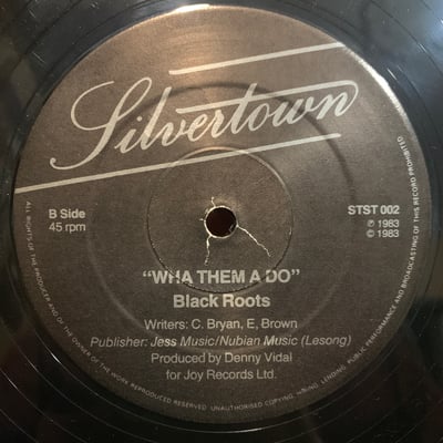 Black Roots - Move On / Wha Them A Do picture 2
