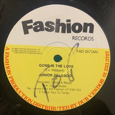 Junior Delgado - Daydreaming / Gone Is The Love picture 2