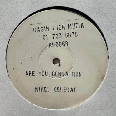 Mikey General - My Commanding Wife / Are You Gonna Run picture 2