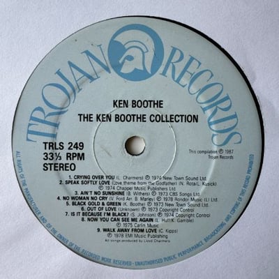 Ken Boothe - The Ken Boothe Collection (Eighteen Classic Songs) picture 2