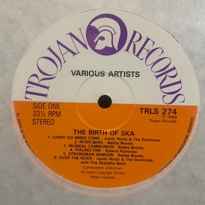 Various - The Birth Of Ska picture 3