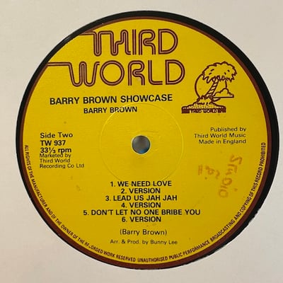 Barry Brown - Showcase picture 3