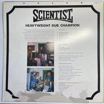 Scientist - Heavyweight Dub Champion picture 2