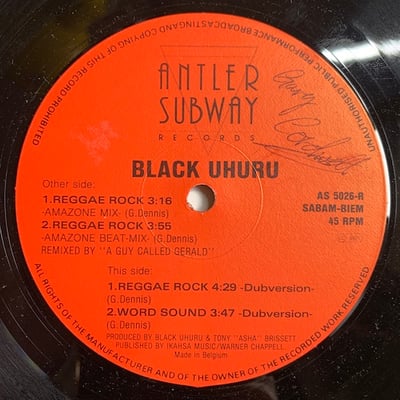 Black Uhuru - Reggae Rock picture 3