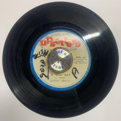 Junior Dread, The Upsetter - A Wah Dat / Dub Dat picture 3