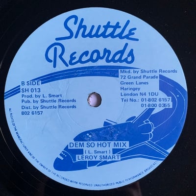 Leroy Smart - Dem So Hot picture 2