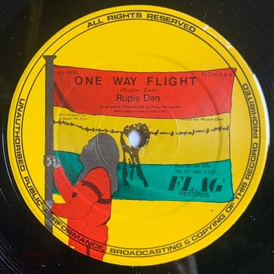 Macka B, Rupie Dan - The Fall Of The Devil / One Way Flight picture 2