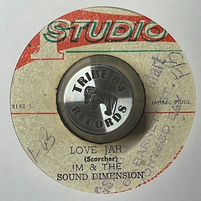 Dennis Brown, Cedric "Im" Brooks, Sound Dimension - If I Follow My Heart / Love Jah picture 2