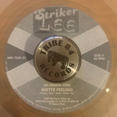 Frankie Jones, Trinity - Ghetto Feelings / Give A Helping Hand Jah picture 3