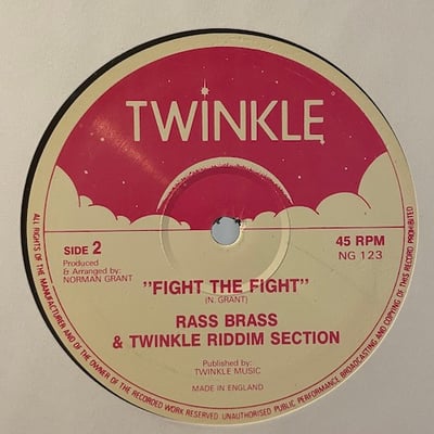 Allison, Rass Brass, Twinkle Riddim Section - Fight For Your Rights / Fight The Fight picture 2