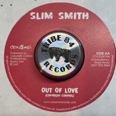 Lukie D, Slim Smith - I Am Sure / Out Of Love picture 2
