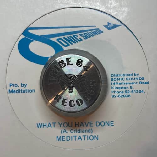 The Meditations – What You Have Done