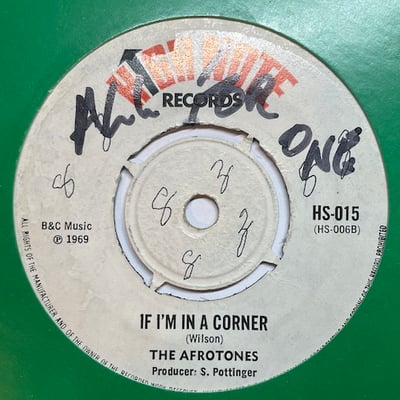Delroy Wilson, The Afrotones - I'm The One Who Loves You / If I'm In A Corner picture 2