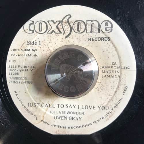Owen Gray – Just Call To Say I Love You
