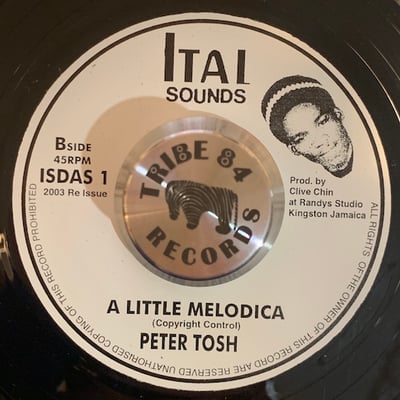 Dr. Alimantado, Peter Tosh - Mary Lou / A Little Melodica picture 2