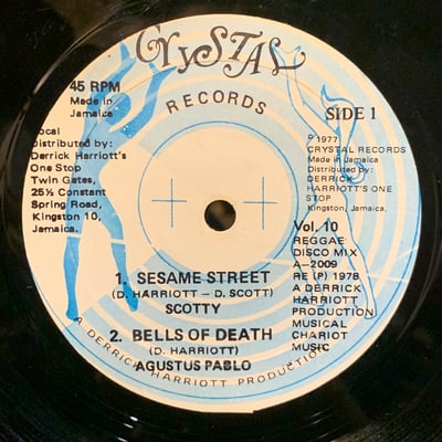 Scotty, Augustus Pablo - Sesame / Draw Your Brakes picture 2