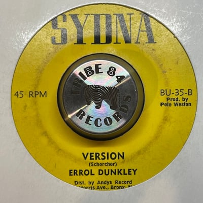 Errol Dunkley - Baby Be True / Mr Smiley picture 2