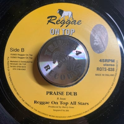 Barry Issac, Reggae On Top Allstars - Praise Jah picture 2