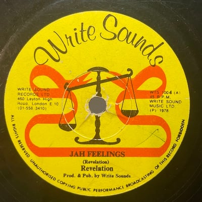 Revelation - With You Boy / Jah Feelings picture 2