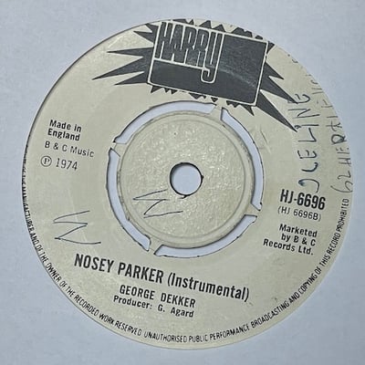 George Dekker - Nosey Parker picture 2