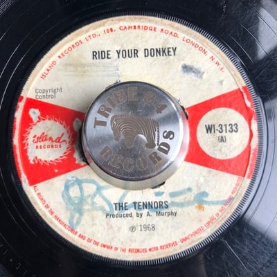 The Tennors - Ride Your Donkey / I've Got To Get You Off My Mind picture 2