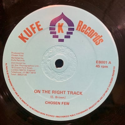 The Chosen Few - On The Right Track picture 3