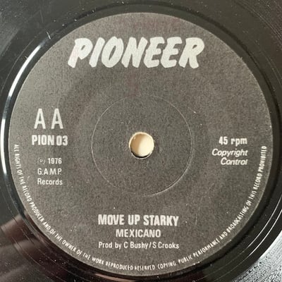 Harry Hippy, The Mexicano - When A Man Loves A Woman / Move Up Starsky picture 2