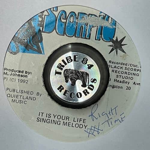 Singing Melody – It Is Your Life
