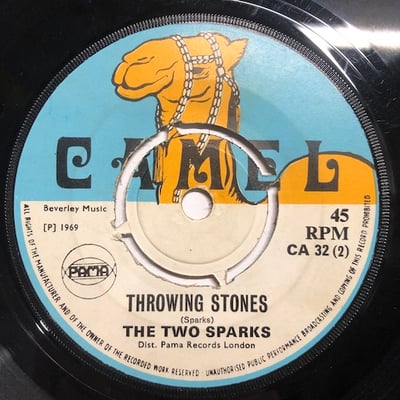 Winston Wright, The Two Sparks - Power Pack / Throwing Stones picture 2