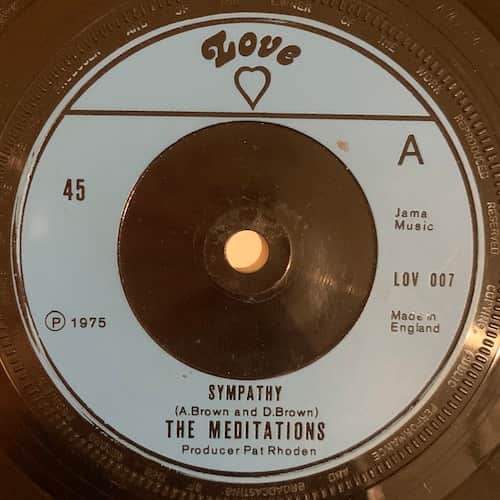 The Meditations – Sympathy