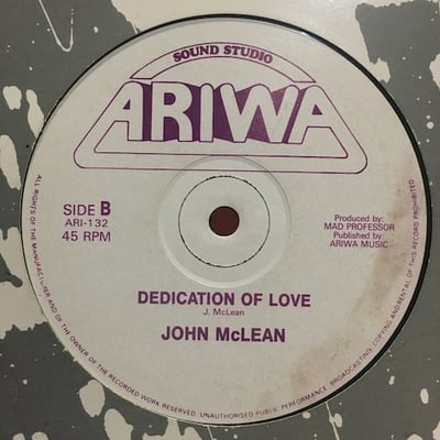 John McLean, Dego Ranks - Runaround Girl picture 2