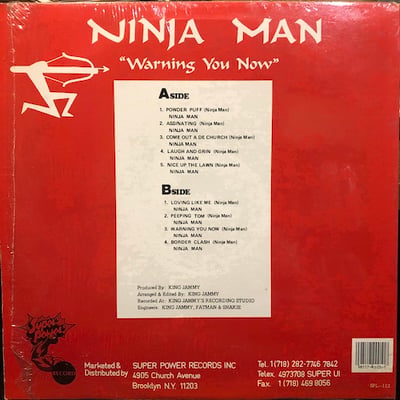 Ninjaman - Warning You Now picture 2