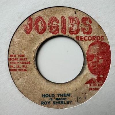 Roy Shirley - The World Need Love / Hold Them picture 2