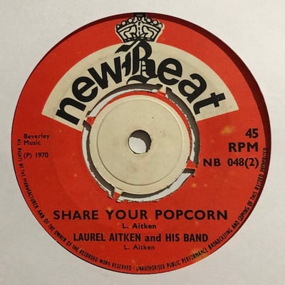 The Laurel Aitken Band - Mr. Popcorn / Share Your Popcorn picture 2