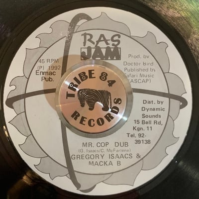 Gregory Isaacs, Macka B - Mr. Cop picture 2