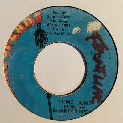 Burning Spear - Come Comepicture