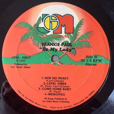 Frankie Paul - Be My Lady picture 3